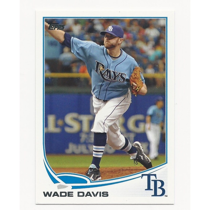 Wade Davis Rays 2013 Topps #140