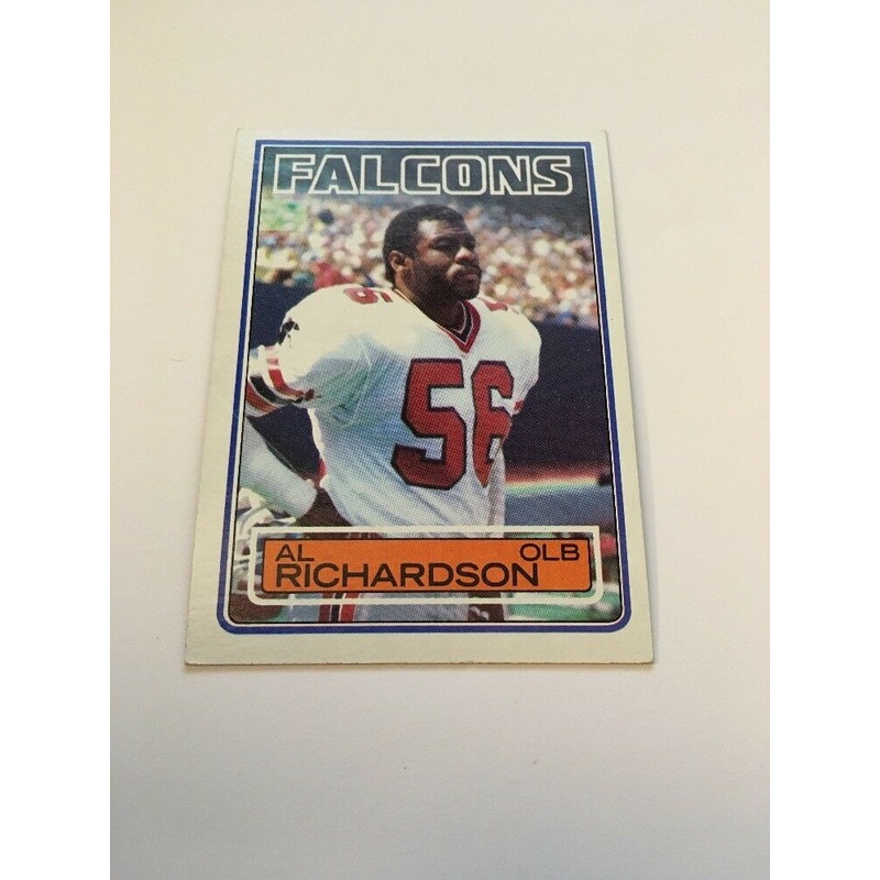 Al Richardson Falcons 1983 Topps #24