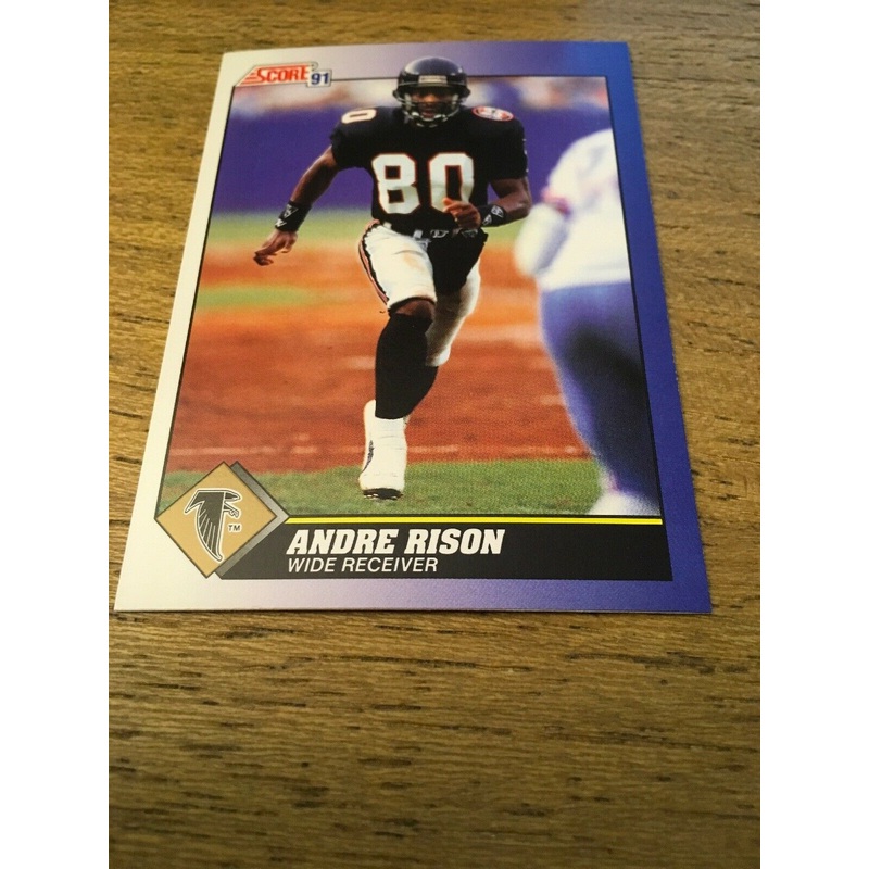 Andre Rison Falcons 1991 Score #26