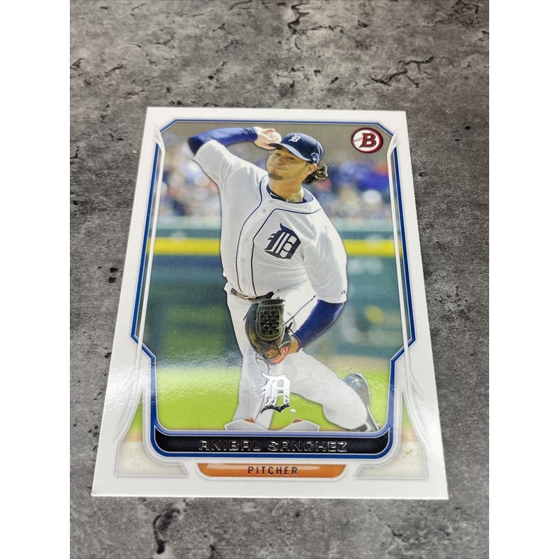 Anibal Sanchez Tigers 2014 Bowman #60