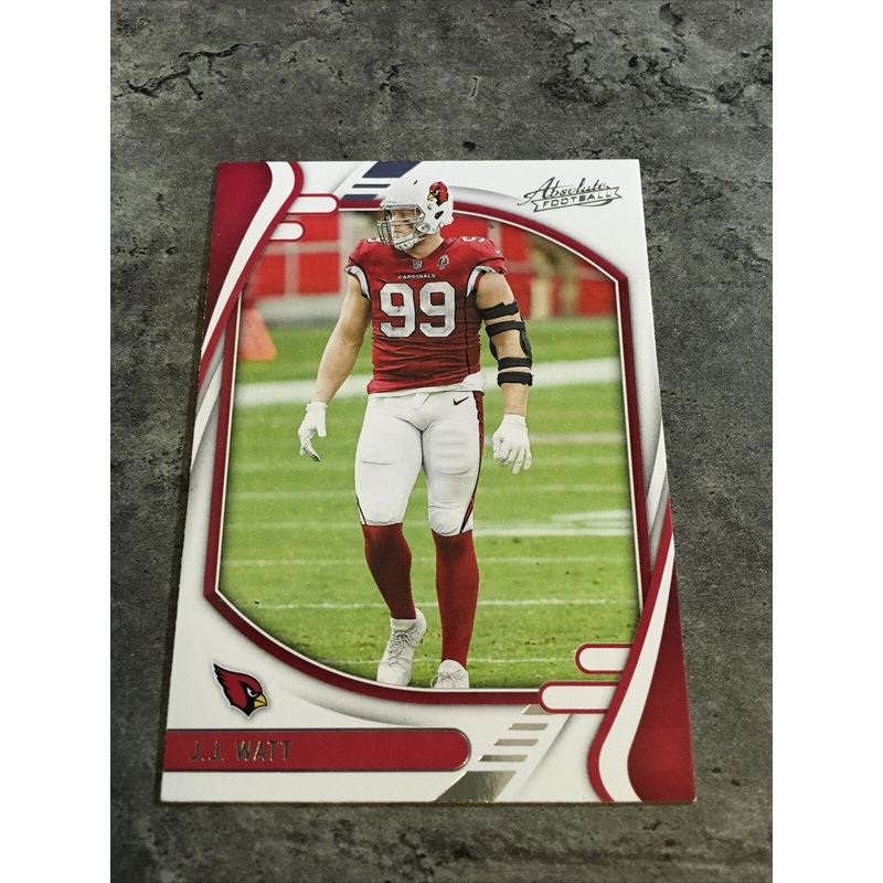 J.J. Watt Cardinals 2021 Panini Absolute #14