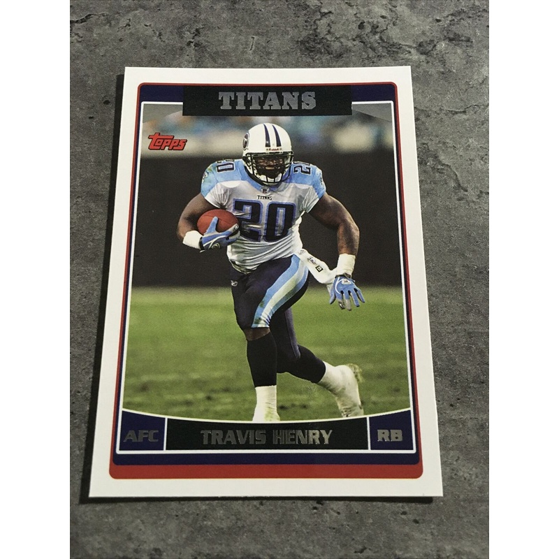 Travis Henry Titans 2006 Topps #262