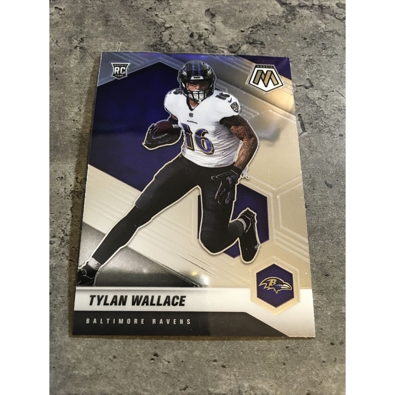 Tylan Wallace Ravens 2021 Panini Mosaic Rookie #326