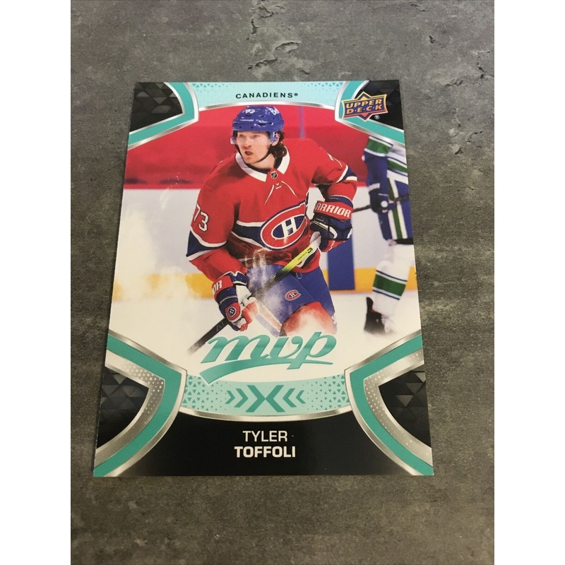 Tyler Toffoli Canadiens 2021-22 Upper Deck MVP #73
