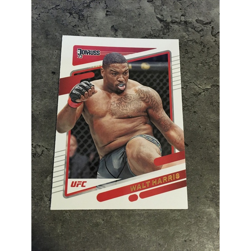 Walt Harris UFC 2022 Panini Donruss #187