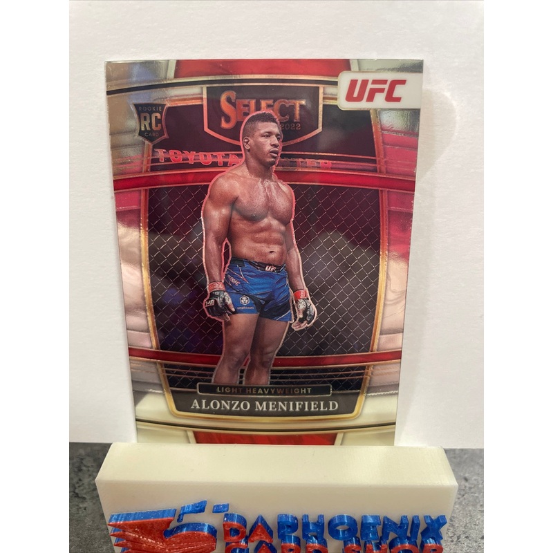 Alonzo Menifield  UFC 2022 Panini Select Rookie #4