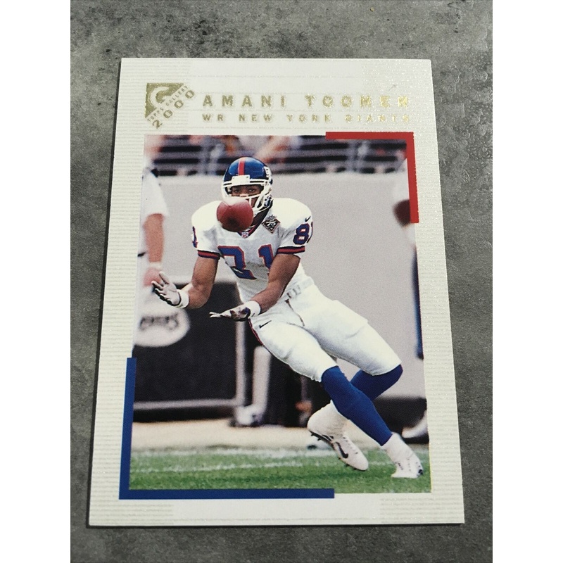 Amani Toomer Giants 2000 Topps Gallery #112