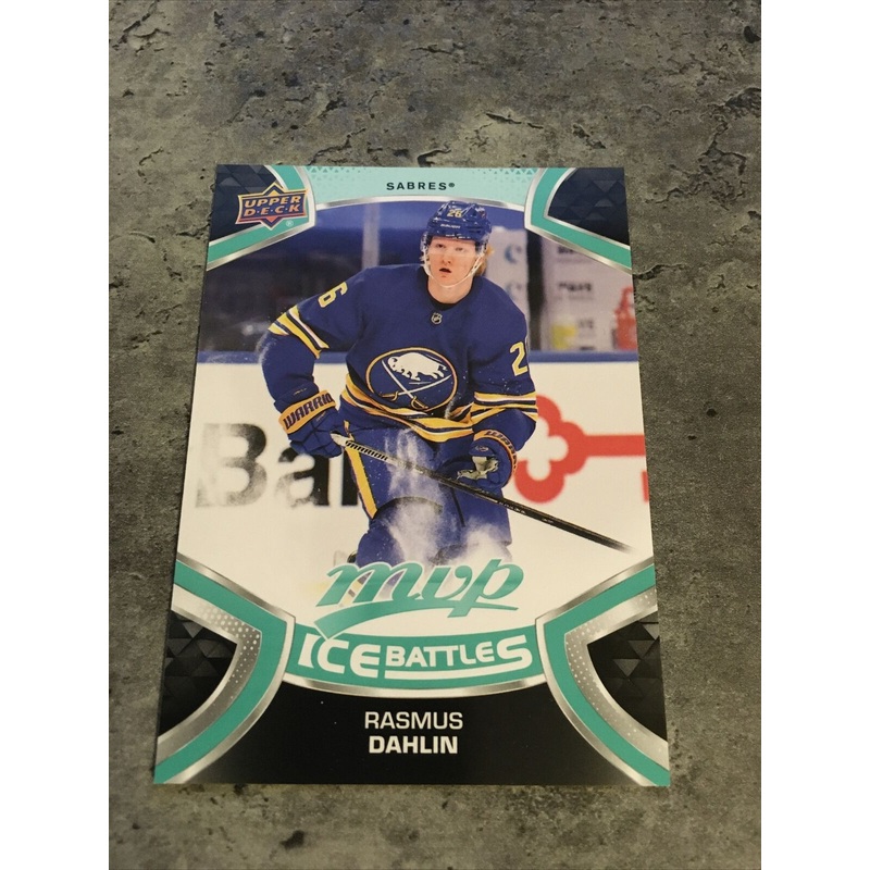 Rasmus Dahlin Sabres 2021-22 Upper Deck MVP Ice Battles #22