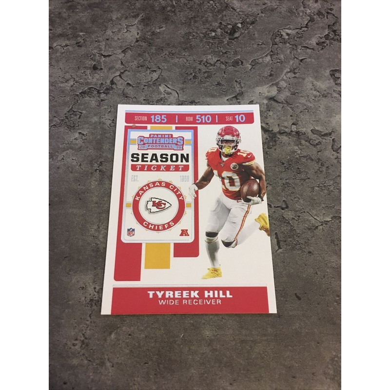Tyreek Hill Chiefs 2019 Panini Contenders #40