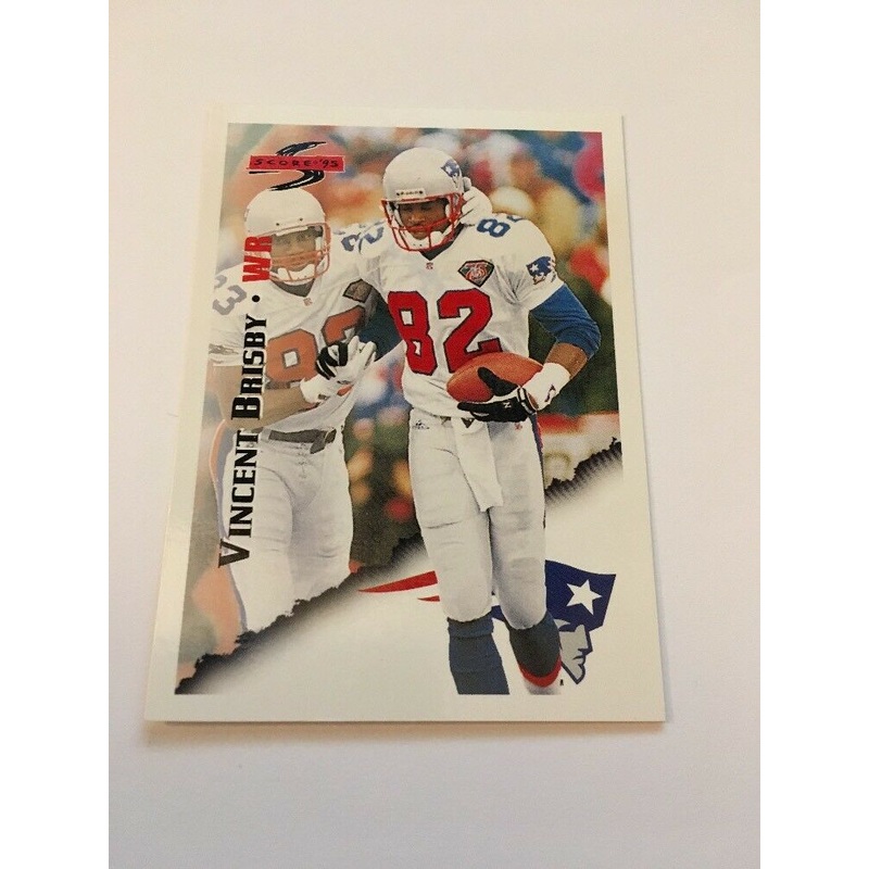 Vincent Brisby Patriots 1995 Score #109