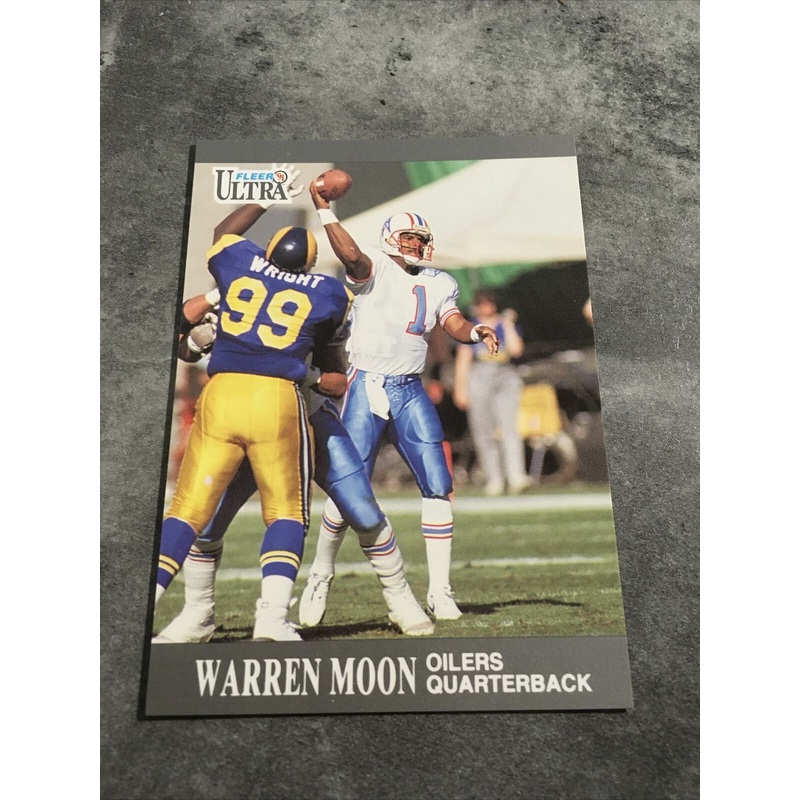 Warren Moon Oilers 1991 Fleer Ultra #53