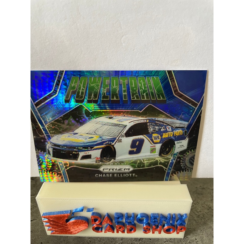 Chase Elliott  2020  NASCAR Panini Prizm Carolina Blue Prizm Powertrain #85