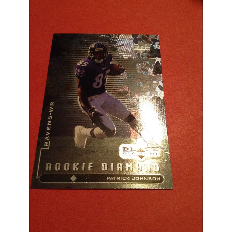 Patrick Johnson Ravens 1998 UD Black Diamond Rookie #95