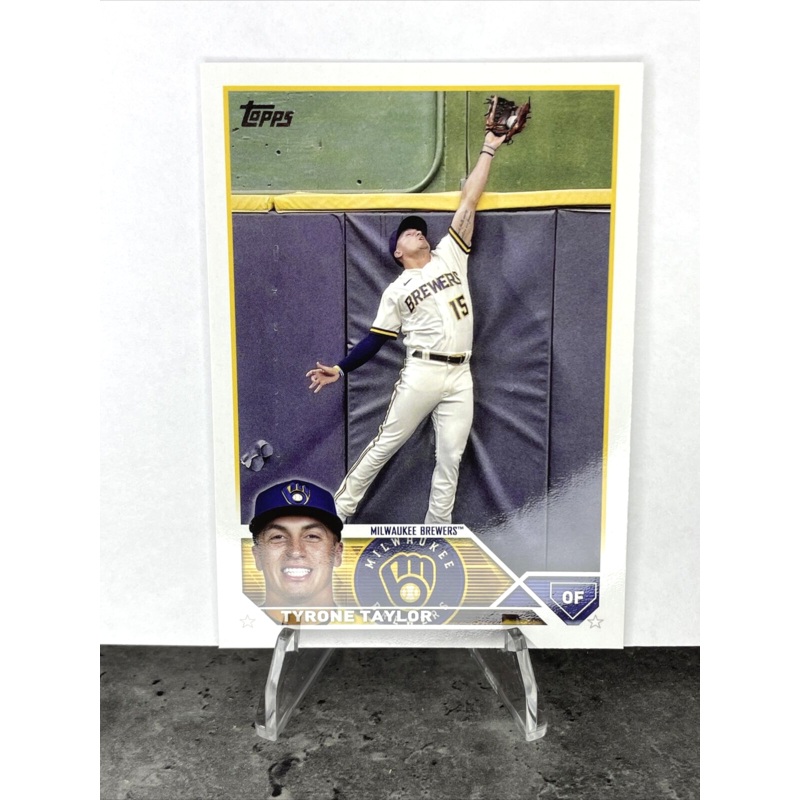 Tyrone Taylor Brewers 2023 Topps #61