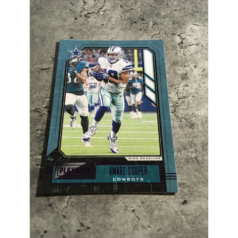 Amari Cooper  Cowboys 2020 Panini Playbook Purple #49