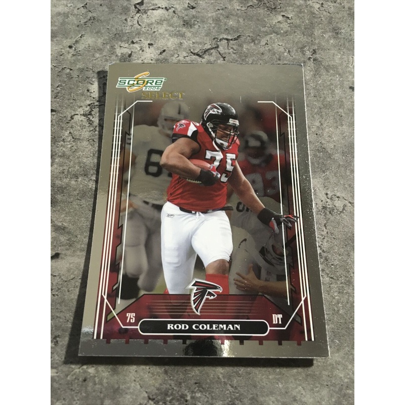 Rod Coleman Falcons 2006 Score Select #290