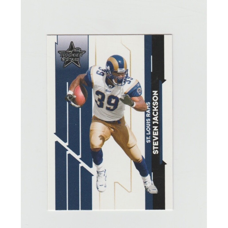 Steven Jackson Rams 2006 Leaf Rookie & Stars #94