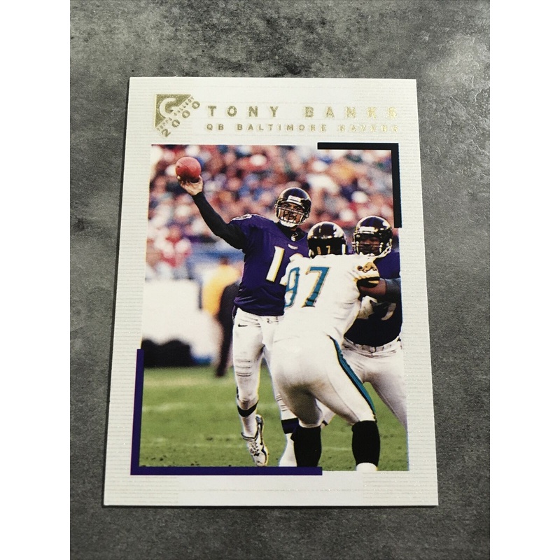 Tony Banks Ravens 2000 Topps Gallery #38