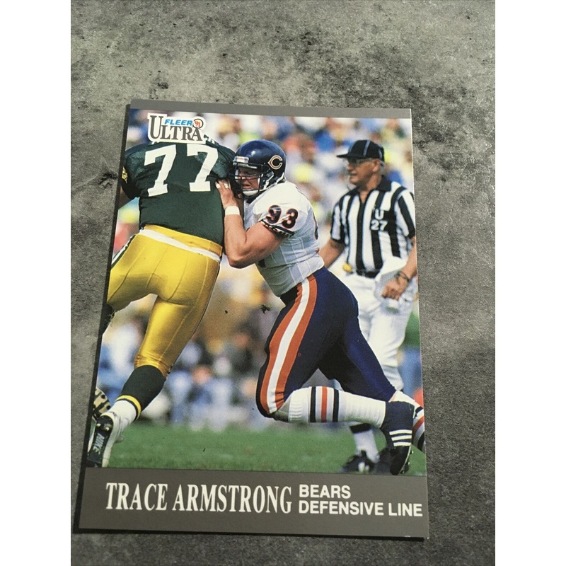 Trace Armstrong Bears 1991 Fleer Ultra #152