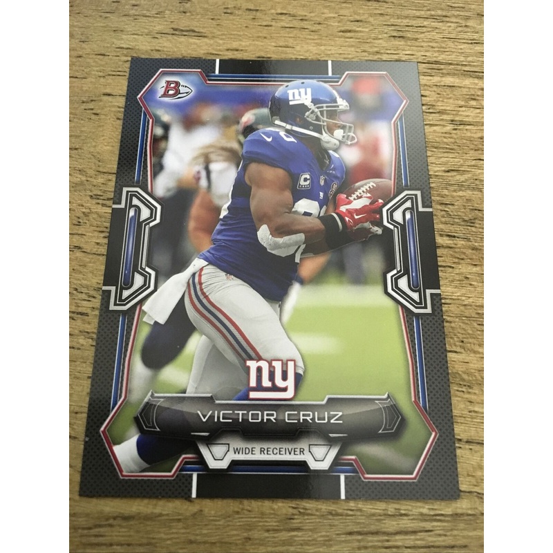 Victor Cruz Giants 2015 Bowman Black #76