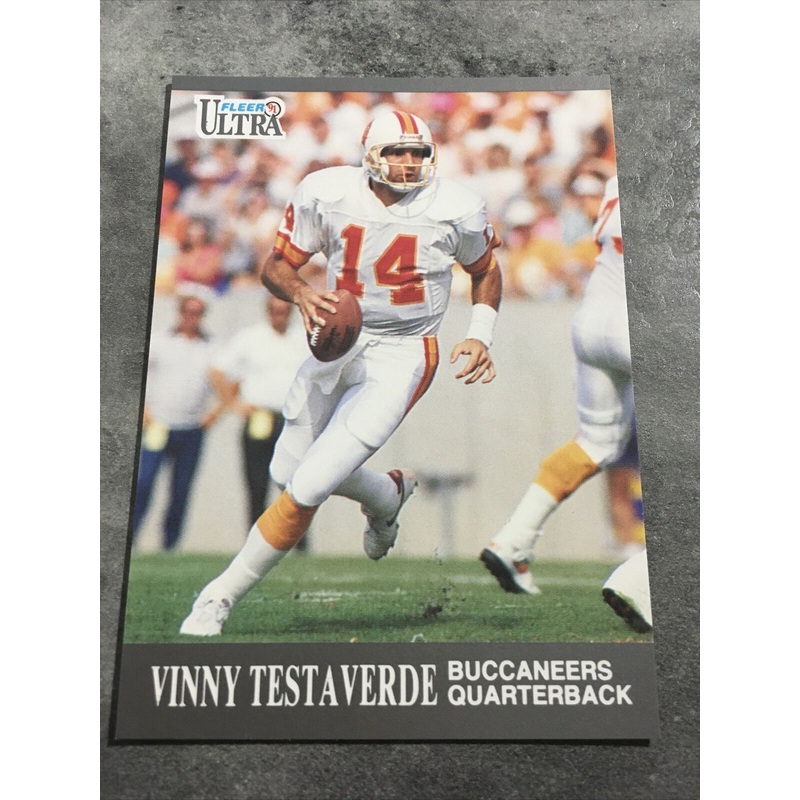 Vinny Testaverde Buccaneers 1991 Fleer Ultra #266