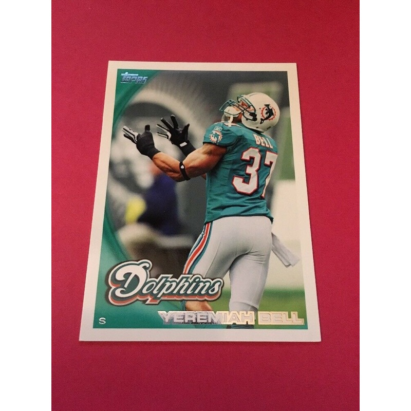 Yeremiah Bell Dolphins 2010 Topps #86