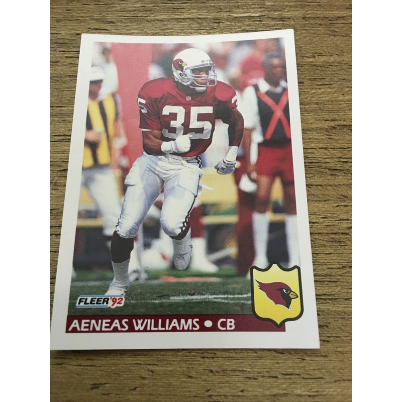 Aeneas Williams Cardinals 1992 Fleer #339
