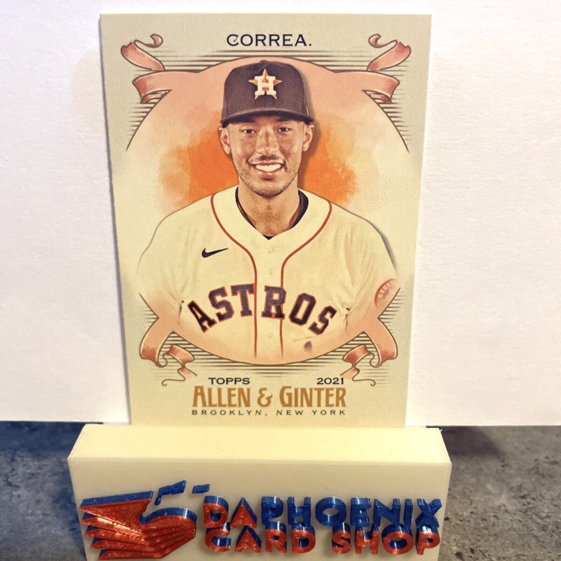 Carlos Correa Astros 2021 Topps Allen & Ginter’s #94