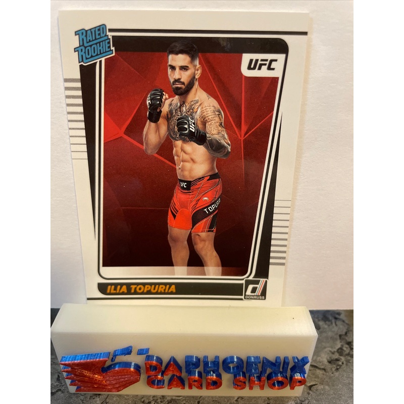 Ilia Topuria  UFC 2022 Panini Donruss  Rated Rookie #215