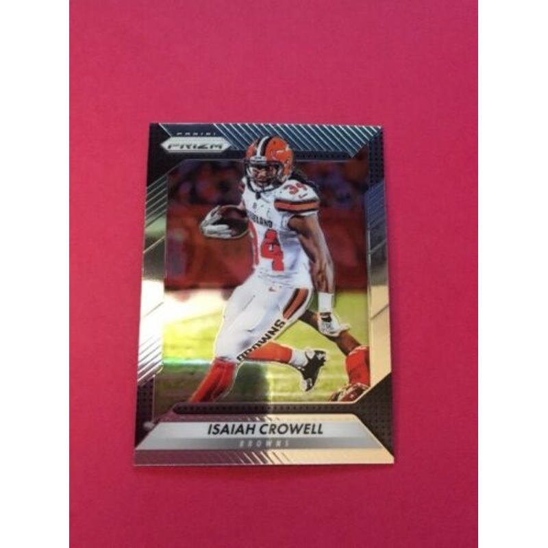 Isaiah Crowell Browns 2016 Prizm #138