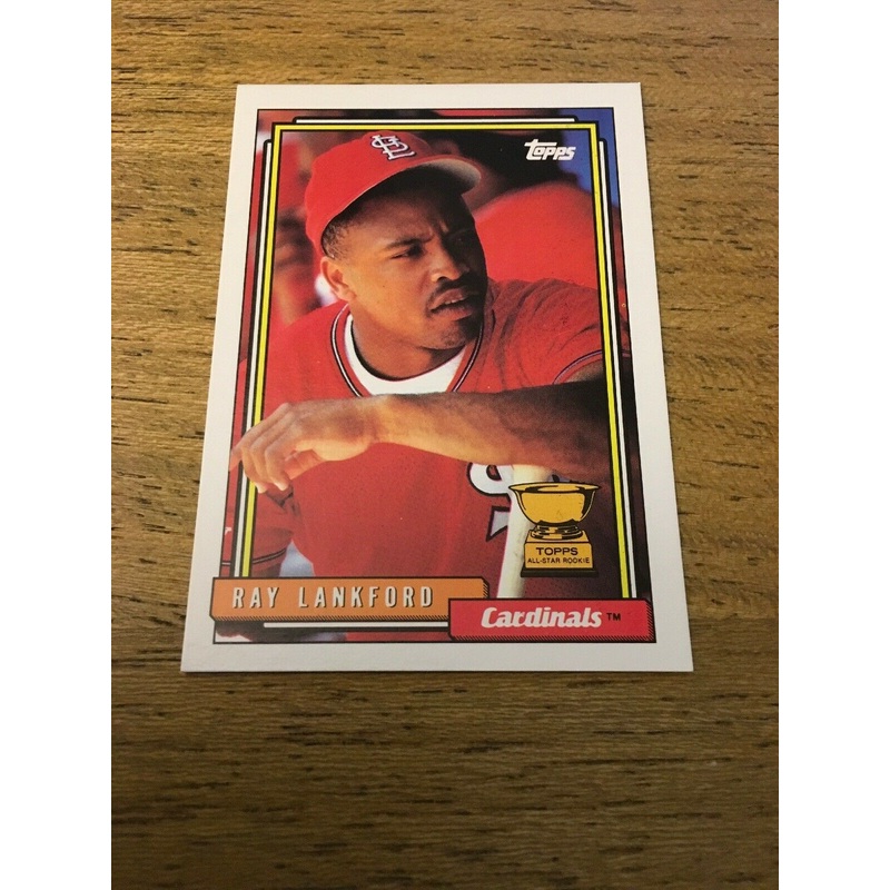 Ray Lankford Cardinals 1992 Topps #292