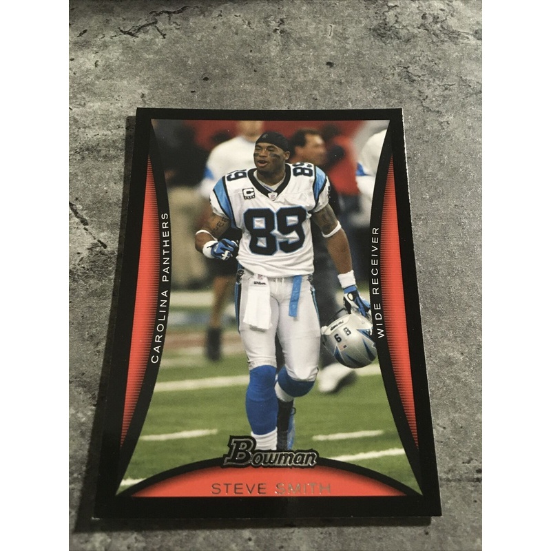 Steve Smith Panthers 2008 Bowman #65