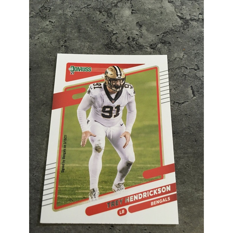 Trey Hendrickson Bengals 2021 Panini Donruss #100