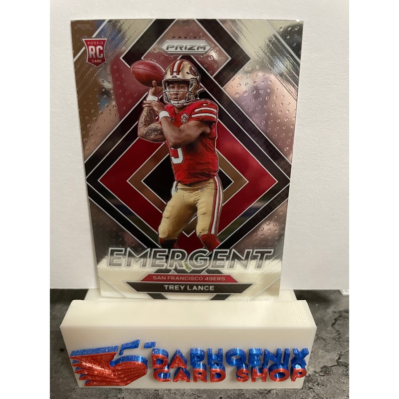 Trey Lance 49ers 2021 Panini Prizm Emergent Rookie #E-3