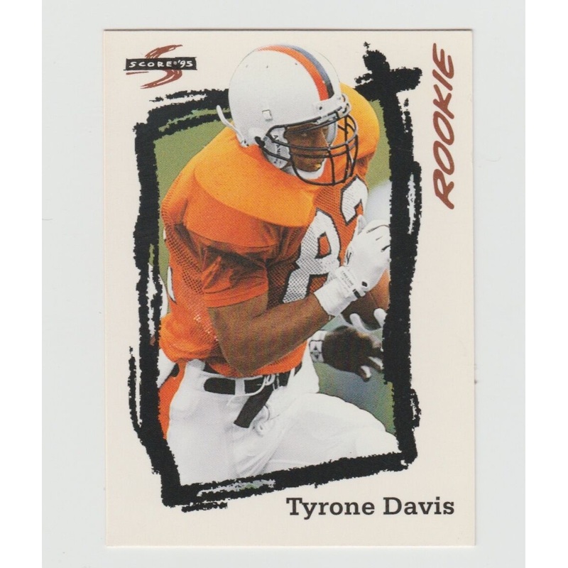 Tyrone Davis Jets 1995 Score Rookie #270