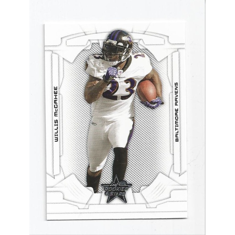Willis MaGahee Ravens 2008 Leaf Rookie & Stars #7