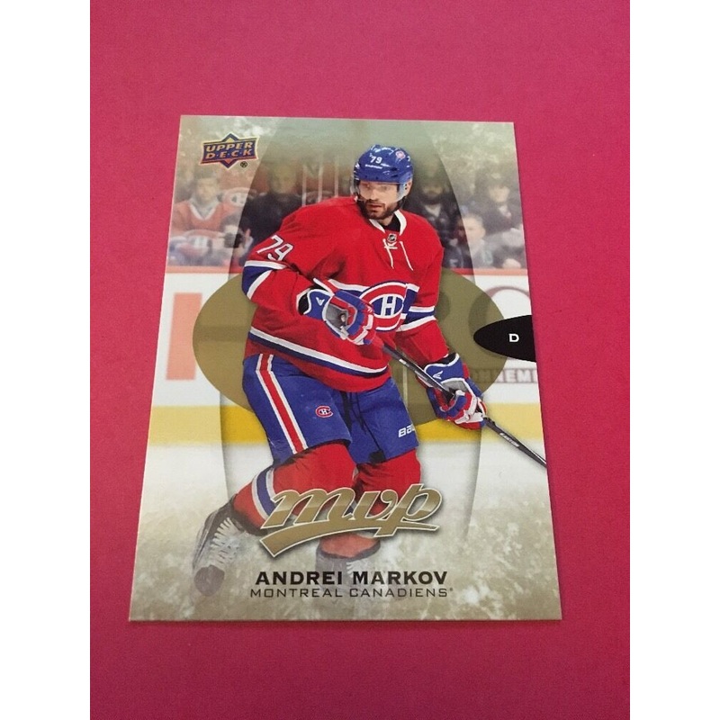 Andrei Markov Canadiens 2016-2017 Upper Deck MVP #161