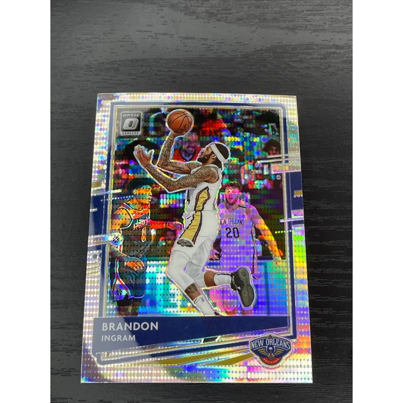 Brandon Ingram Pelicans 2020-21 Panini Donruss Optic Fast Break Holo Prizm #58