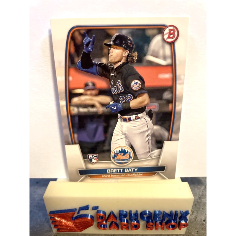 Brett Baty Mets 2023 Bowman Rookie #80