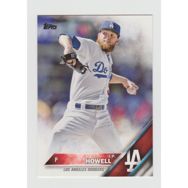 J.P. Howell Dodgers 2016 Topps #123