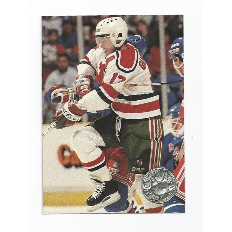Patrik Sundstrom Devils 1991-1992 Pro Set Platinum #71