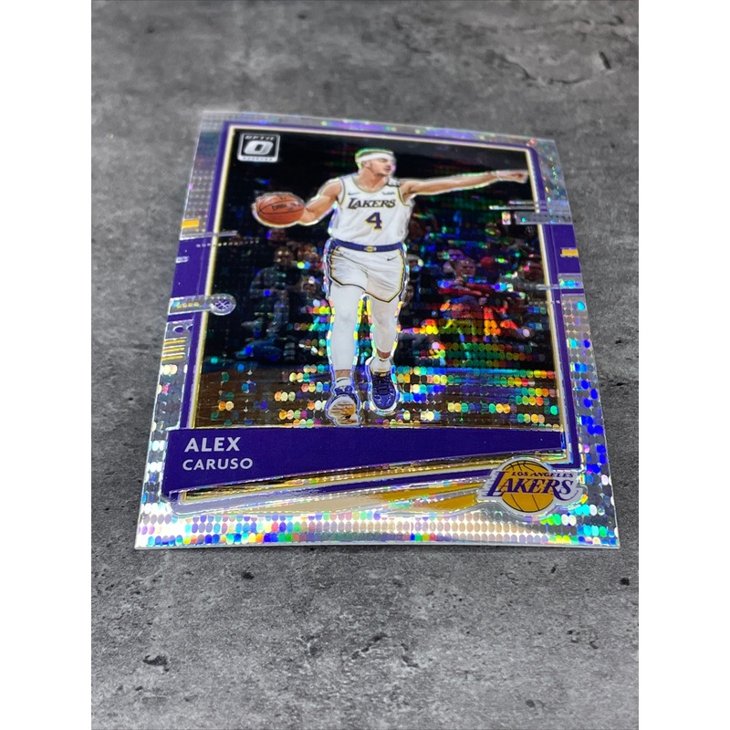 Alex Caruso  Lakers 2020-21 Panini Donruss Optic Fast Break Holo Prizm #98
