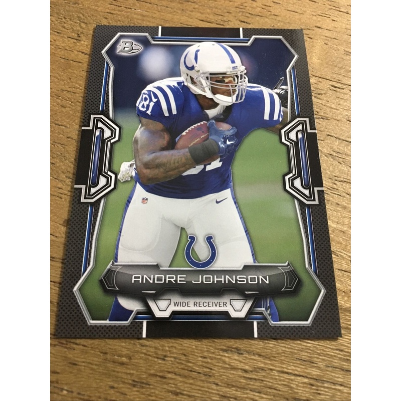 Andre Johnson Colts 2015 Bowman Black #51