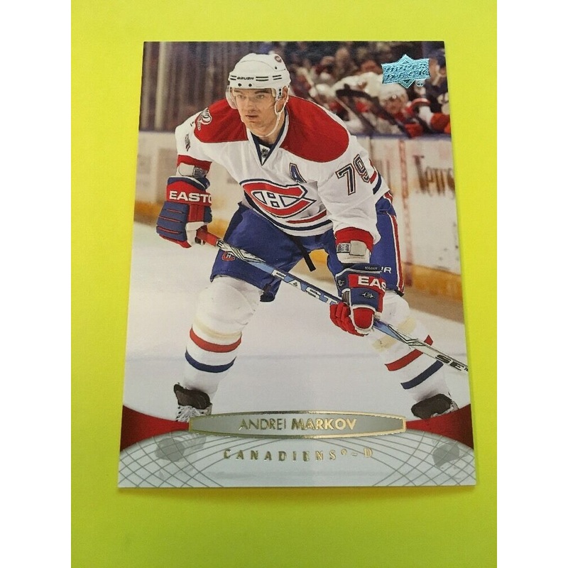 Andrei Markov Canadiens 2011-2012 Upper Deck #359