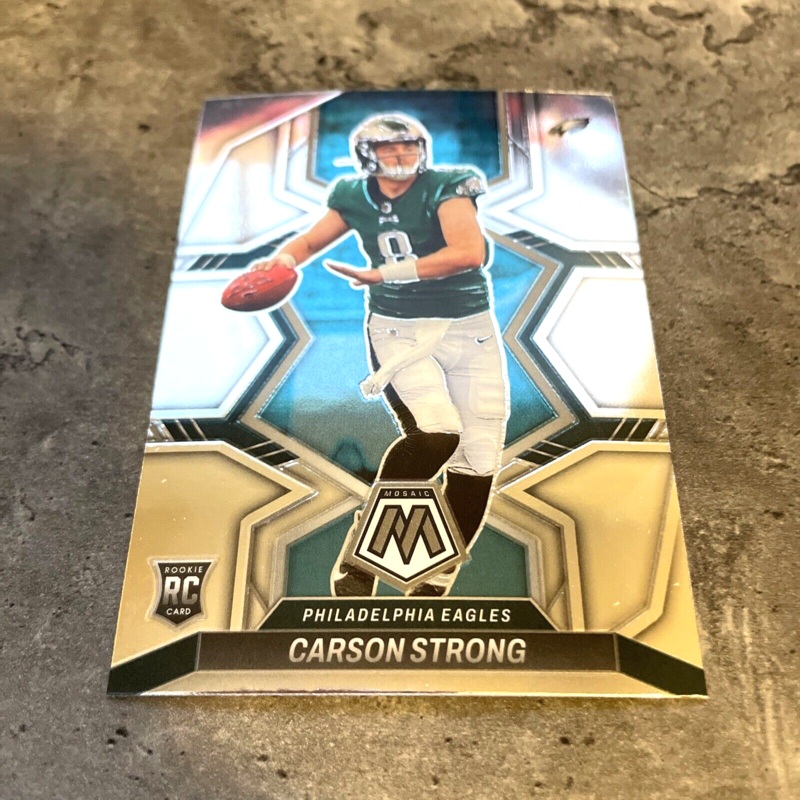Carson Strong Eagles 2022 Panini Mosaic Rookie #306