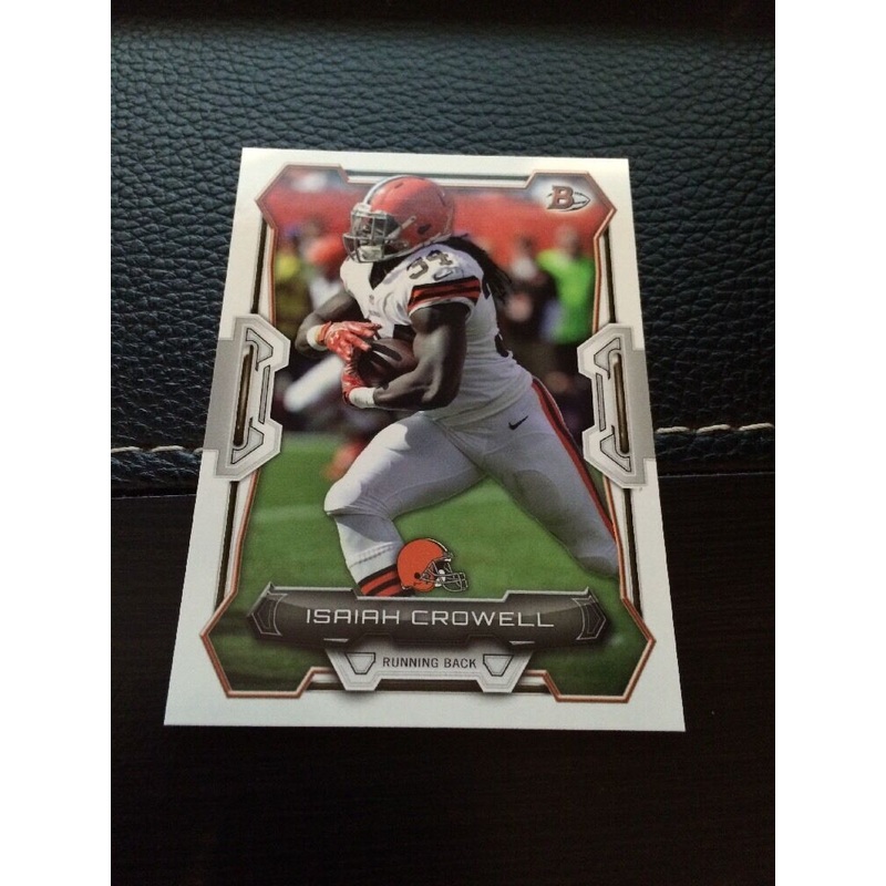 Isaiah Crowell Browns 2015 Bowman #28