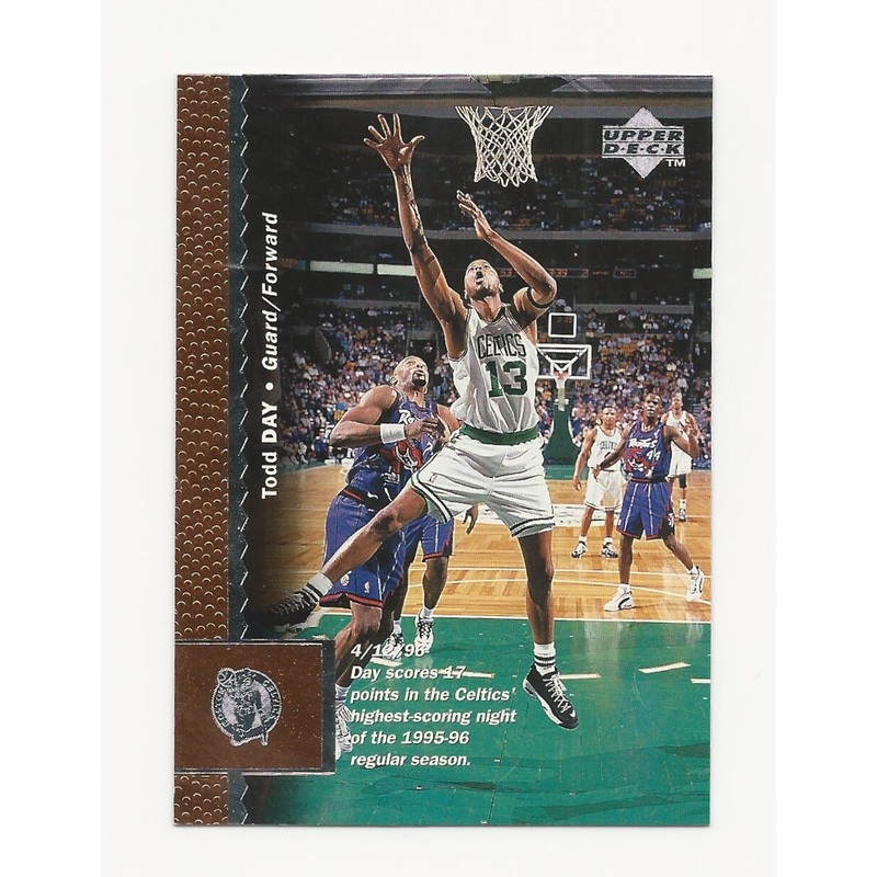 Todd Day Celtics 1996-1997 Upper Deck #6