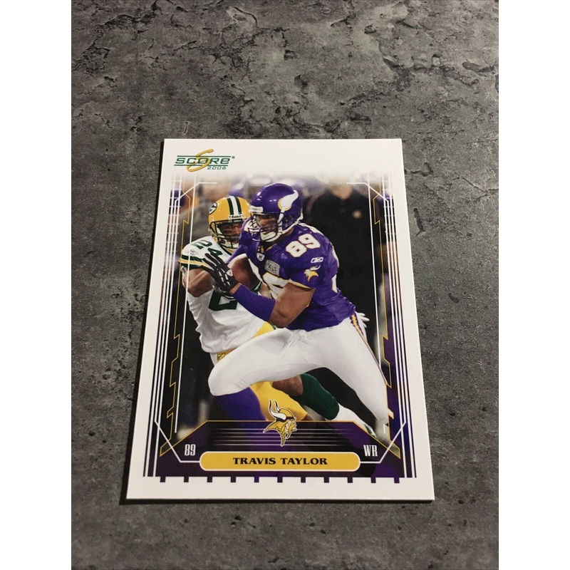 Travis Taylor Vikings 2006 Score Glossy #161