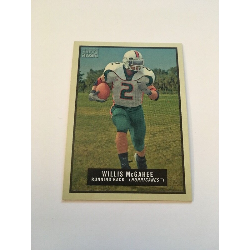 Willis McGahee 2009 Topps Magic Mini #135