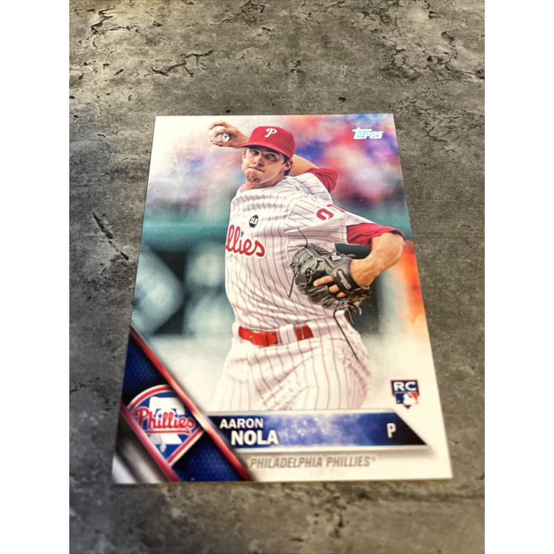 Aaron Nola Phillies 2016 Topps Rookie #133A